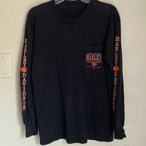 Vintage 1997 HARLEY - DAVIDSON  LONG SLEEVE SHIRT
